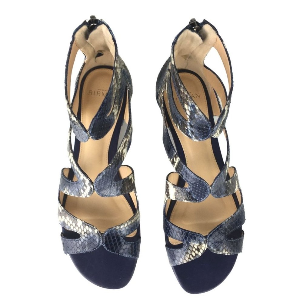 Alexandre Birman Felicie Python Cage Sandals EU 3… - image 7